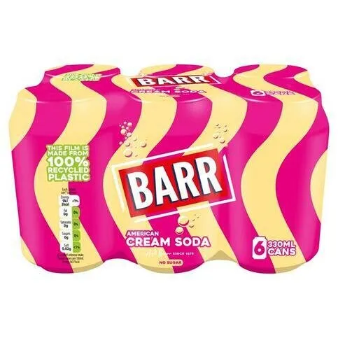 Barr American Cream Soda 6x330