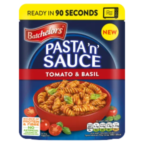 BATCHERLORS PASTA N SAUCE TOMATO & BASIL 200G