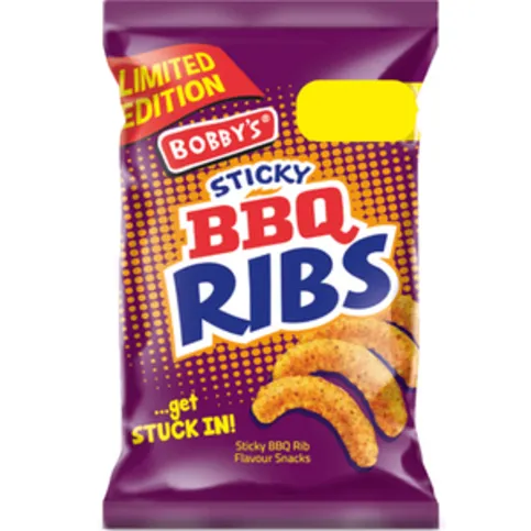 Bobbys Sticky BBQ Ribs 30g