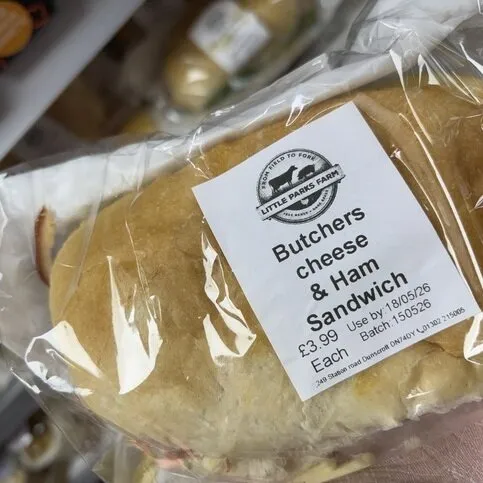 Butcher Ham & Cheese Sandwich 