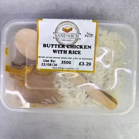 Butter Chicken with Rice