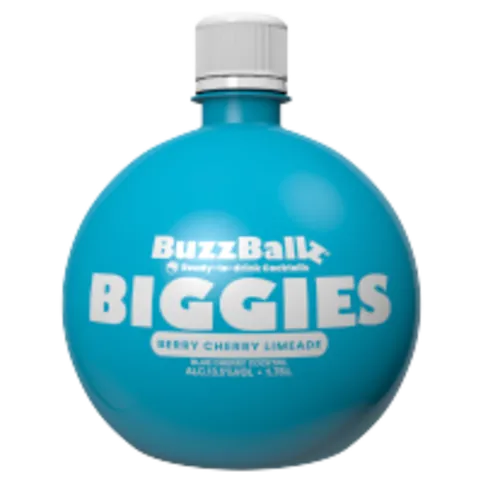 BUZZBALLZ BIGGIES BERRY CHERRY LIMEADE 13.5% 1.75LTR