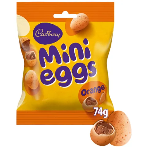 Cadbury Mini Eggs Orange Chocolate 74g