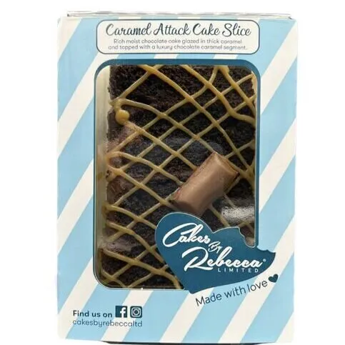 Rebecca Sliced Cake (Caramel Attack)