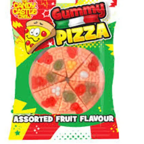 Candy giant gummy pizza 90g