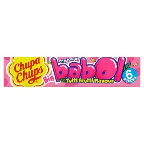 CHUPA CHUPS BABOL TUTTI FRUITTI 28G