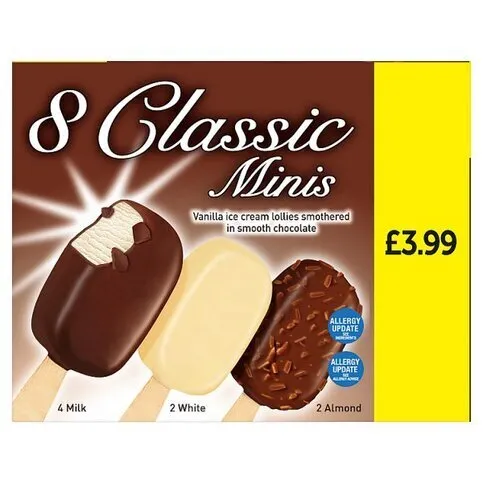 Classic Minis  Sticks 400ml