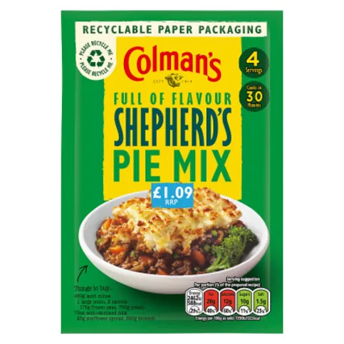 Colman's Recipe Mix Shepherd's Pie 50g