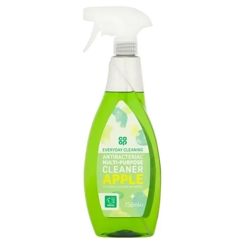 Coop – Antibacterial Multi-Surface Cleaner _  Apple, 750ml trigger spray bottle