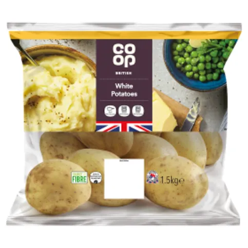 Co-op White Potatoes 1.5kg