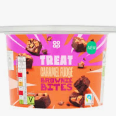 CO-OP CARAMEL FUDGE BROWNIES 20PCE 20S