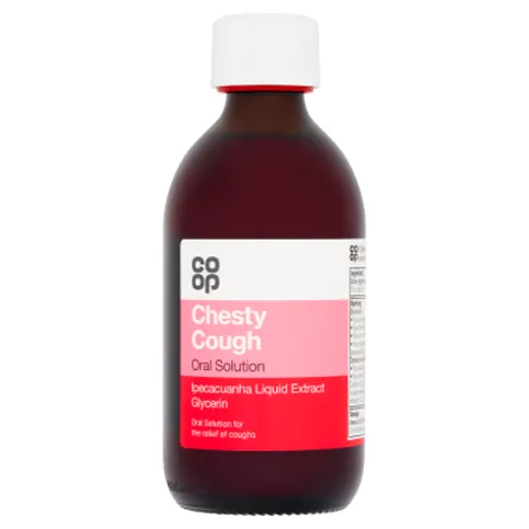 Co-op Chesty Cough Oral Solution 300ml