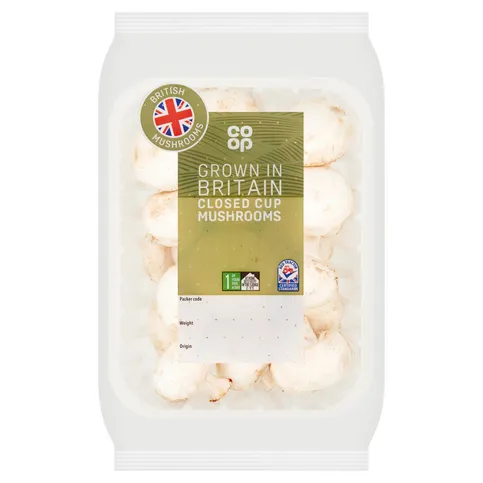 Co-op Closed Cup Mushroom 300g