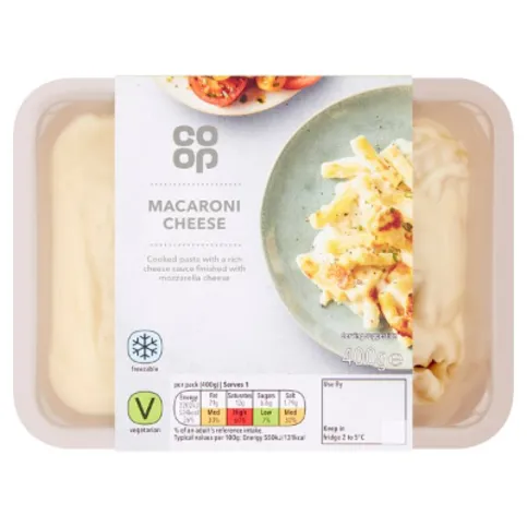 Co-op Italian Menu Macaroni Cheese 400g