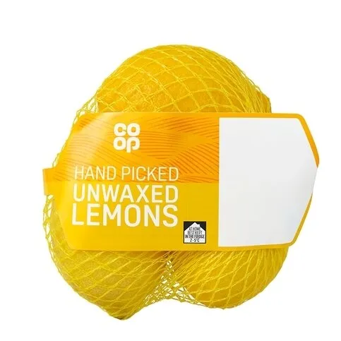 Coop - Lemons _ unwaxed (fresh fruit), net of 4