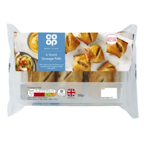 CP Sausage Roll 6 Pack 330G