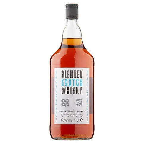 Co Op Blended Scotch Whisky Oak Aged 3 Years 1.5L