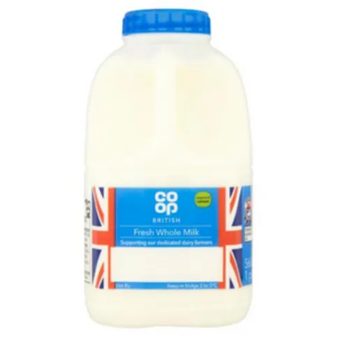 CP 1 Pint Scott Whole Milk. 568ML