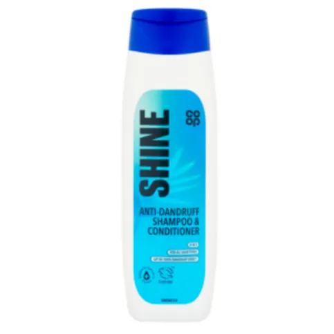 Co-op Shine 2 in 1 Anti-Dandruff Shampoo & Conditioner 300ml