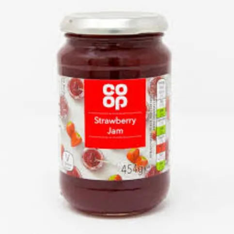 Co Op Strawberry Jam 220g