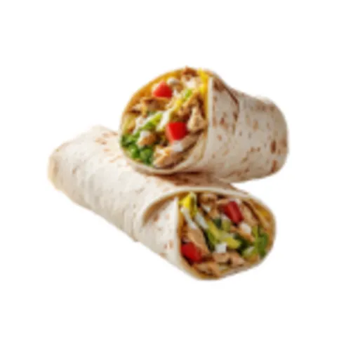 Coronation Chicken Wrap