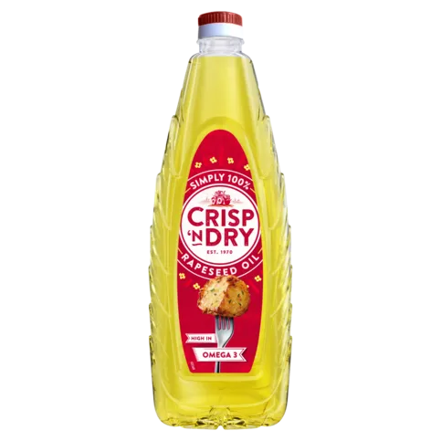 Crisp 'n Dry 100% Rapeseed Oil 1ltr