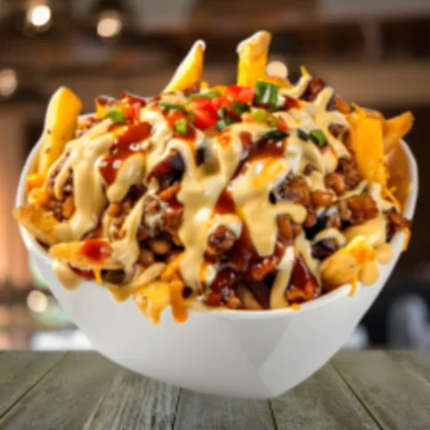 Crispy Chicken Loaded Fries