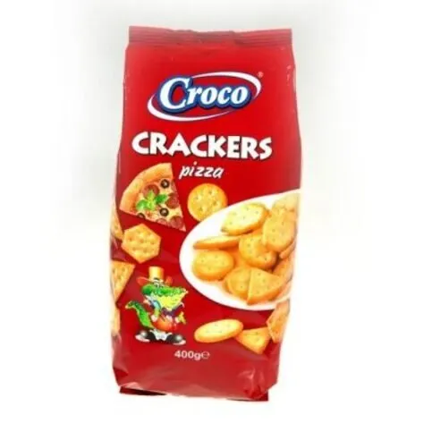Croco Crackers Pizza Flavour 400g