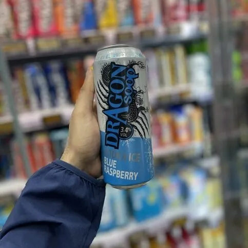Dragon soop blue raspberry 3.4% NEW