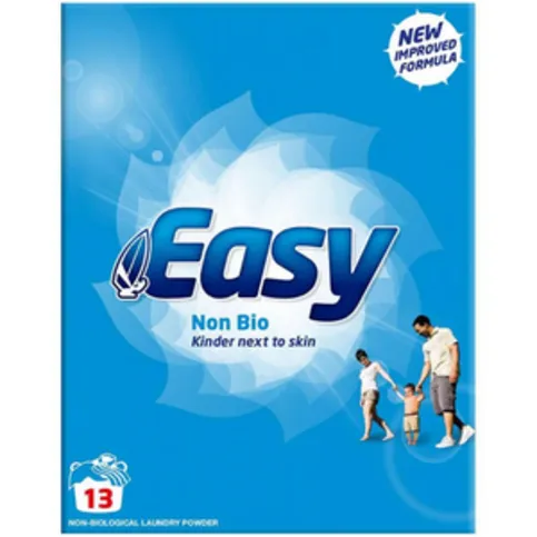 Easy Non Bio Laundry Powder Detergent 13W 884g