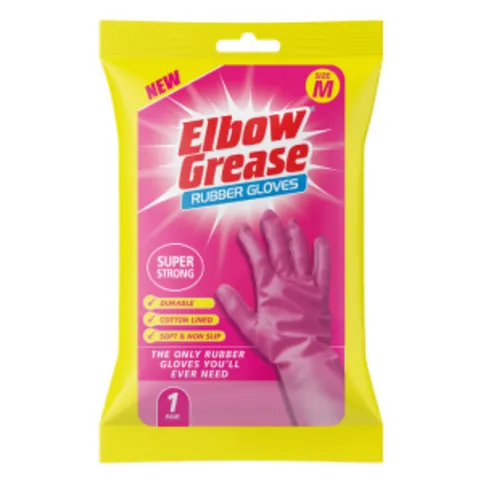 Elbow Grease Rubber Gloves Medium