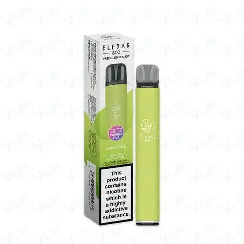 Elf Bar 600 Prefilled Pod Kit - Apple Peach