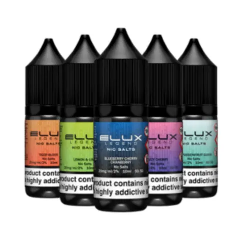 Elux Legend Nic Salts Blackcurrant Menthol E-Liquid