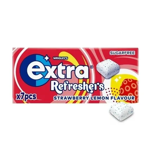 Extra Refreshers Strawberry Lemon Flavour