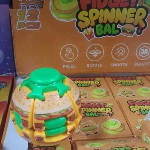Fidget SPinner burger