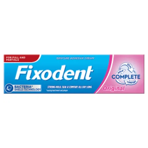 Fixodent Complete Denture Adhesive Original 47g