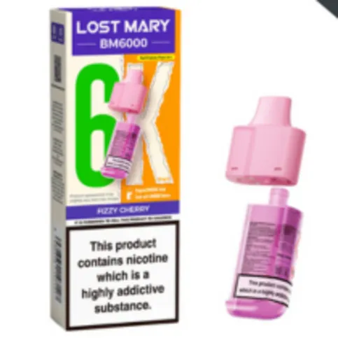 Lost Mary Bm6000 Pod & Eliq Fizzy C 1s