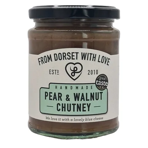 From Dorset With Love Pear And Walnut Chutney
