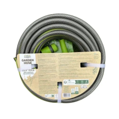 Mygarden 17.5m Garden Hose Pipe with Coupling Set