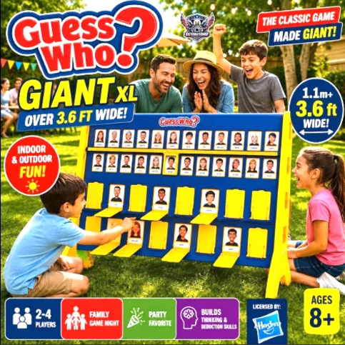 Giant Guess Who Outdoor Game