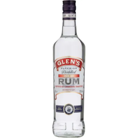 Glen's White Rum 70cl