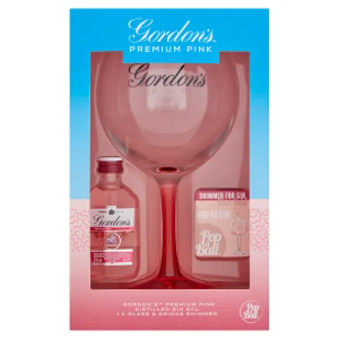 Gordons Pink 5cl & Glass Ps 5cl