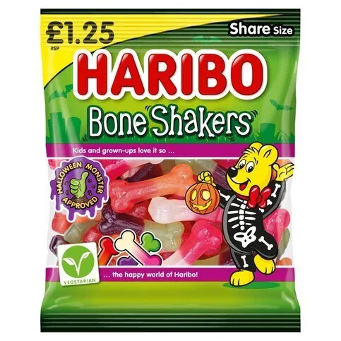 HARIBO BONE SHAKERS £1.25 140G