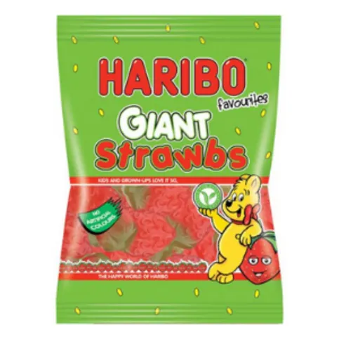 Haribo Giant Strawberries 160g