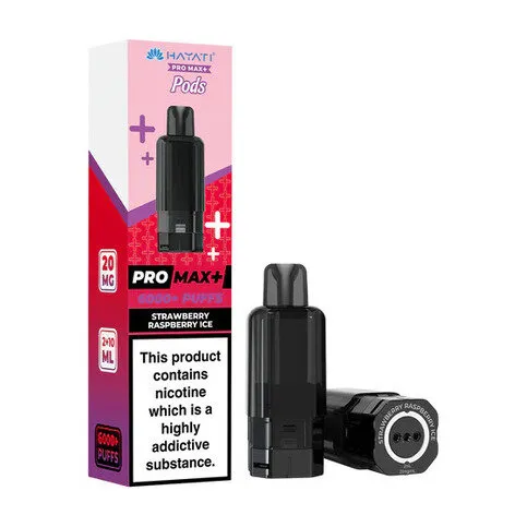 Hayati Pro Max+ Strawberry Raspberry Ice Pods