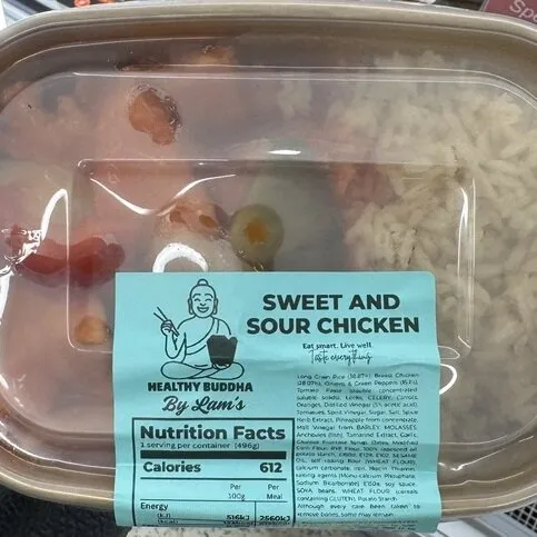 Healthy Buddha Sweet&Sour Chicken 
