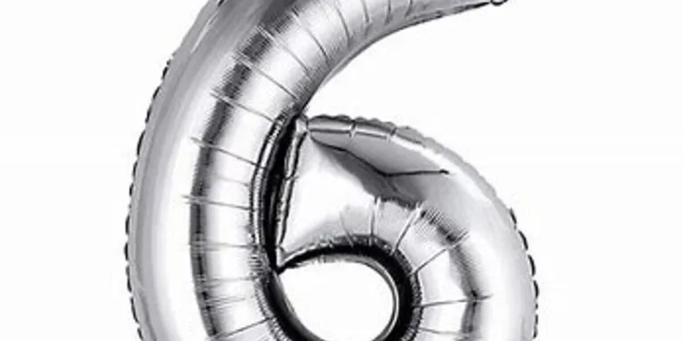 Helium Balloon No 6 (Inflated, String, Weight)