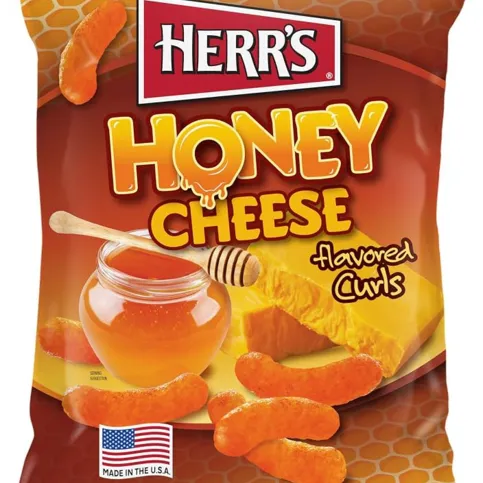 Herr's Honey Cheese Curls 6Oz
