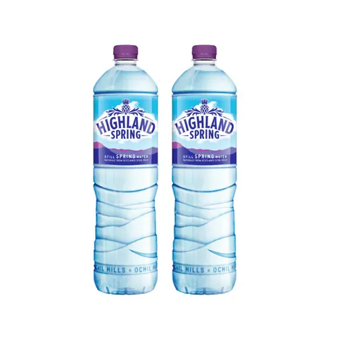 Highland Spring Water Still 1.5L 2 for £2
