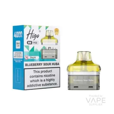 HIGO BB POD BLUEBERRY SOUR HUBA 20MG/ML
